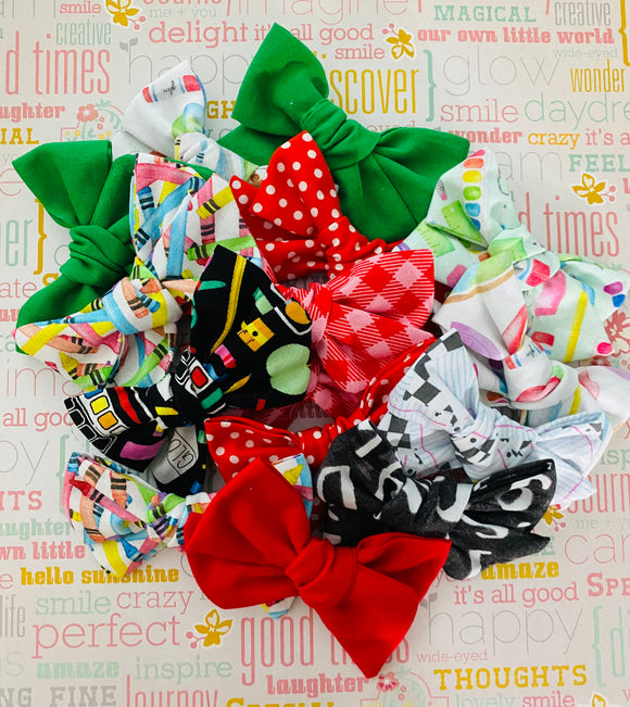 Back to School Bows