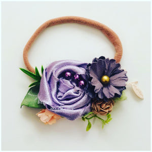 Lilac Vintage Headband